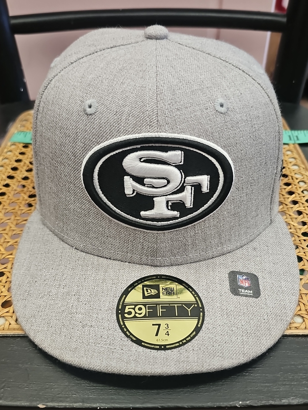Hat with sports logo, 49ers, Niners, Football
